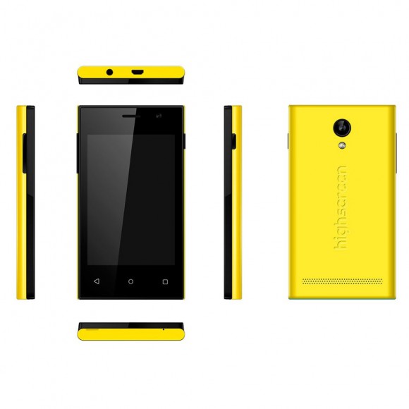 Highscreen Pure J Yellow Highscreen Pure J Yellow